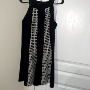 Black and white dress